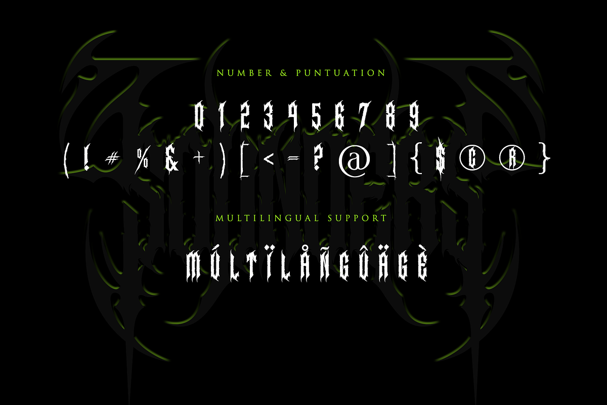 Sounders - Blackletter, a Blackletter Font by Absonstype (Photo 9 of 9)