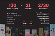 Web Banner Template Bundle Sale, a Marketing Template by Amber Graphics (Thumbnail 2 of 7)