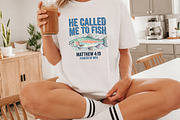 He Called Me to Fish Christian PNG, a Seasonal Illustration by Canvas Craft (Thumbnail 3 of 6)