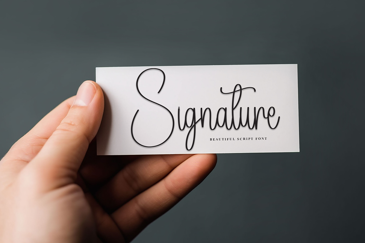 Nightday | Script Font, a Handwritten Font by Scratchones (Photo 2 of 8)