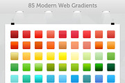 85 Modern Photoshop Gradients, a Gradient Add-On by Punct Supply (Thumbnail 1 of 2)