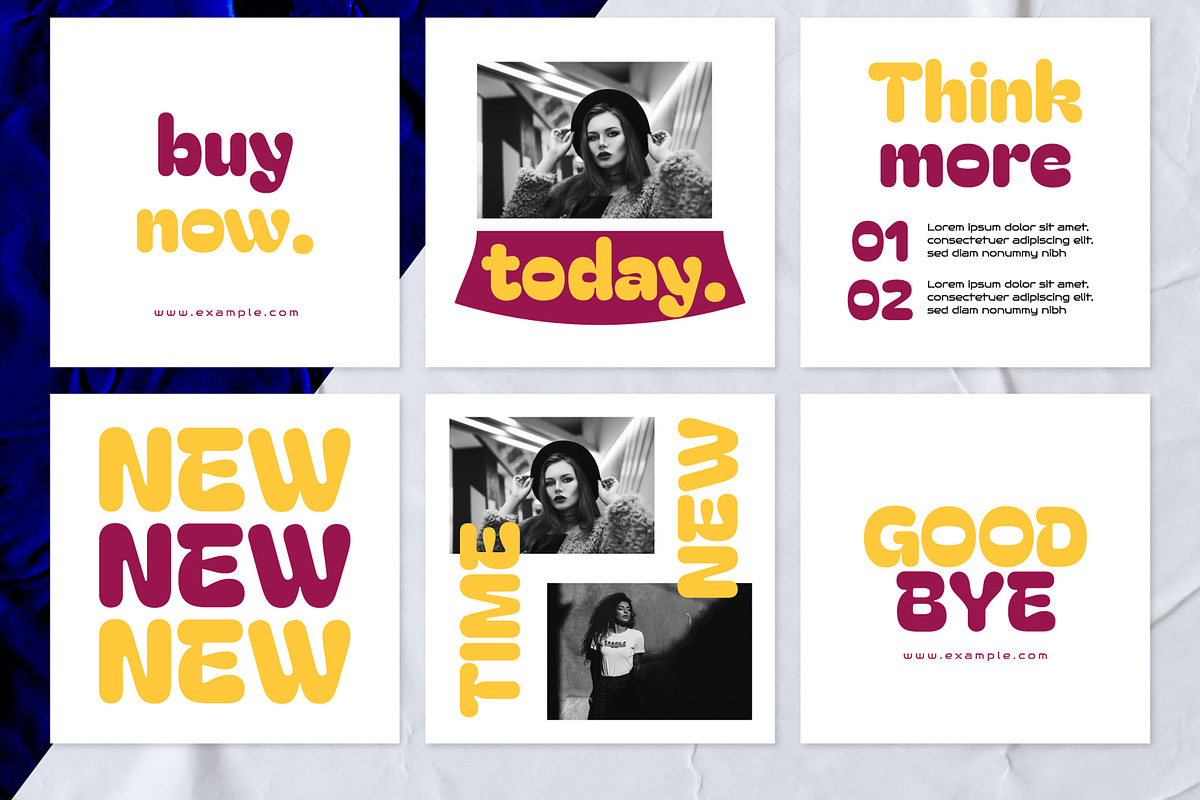 Social Media Post Layout, a Social Media Template by MightyDesign (Photo 3 of 6)