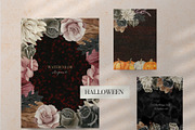 Halloween Horror Clipart, a Decorative Illustration by Julia M. Watercolor (Thumbnail 5 of 9)