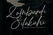 Lombardi Silakahi, a Handwritten Font by pineungtype (Thumbnail 2 of 8)