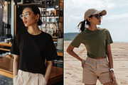 Prompt for t-shirt mockup, a Beauty & Fashion Photo by AS Studio (Thumbnail 3 of 12)