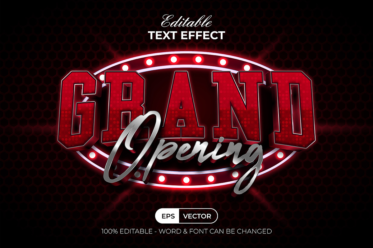 3D Text Effect Modern Styles Bundle, a Layer Style Add-On by Mockmenot (Photo 7 of 7)