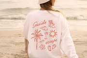 Coastal living doodles, an Object Graphic by DesignThatMatters (Thumbnail 4 of 11)