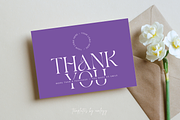Printable Thank You Card Template, a Card Template by Elegant_Studio44 (Thumbnail 3 of 6)