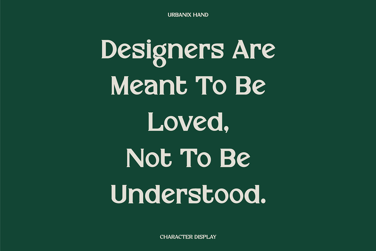 Urbanix Serif Font, a Serif Font by merakistd (Photo 5 of 14)