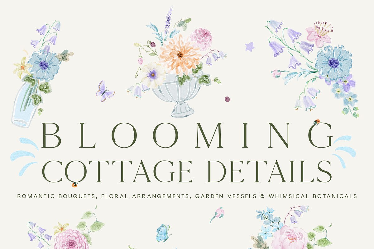 Watercolor Botanical Mega Bundle, a Decorative Illustration by Karma (Photo 10 of 22)