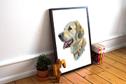 Hunter Dogs Watercolor Set 3, an Animal Illustration by Malena (Thumbnail 4 of 4)