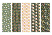 25 Cute pastel floral patterns, a Pattern Graphic by RevolutionizZed (Thumbnail 14 of 18)