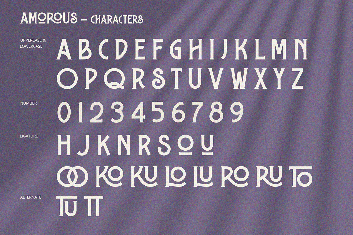 Amorous - Serif Font, a Serif Font by Alpaprana (Photo 6 of 10)