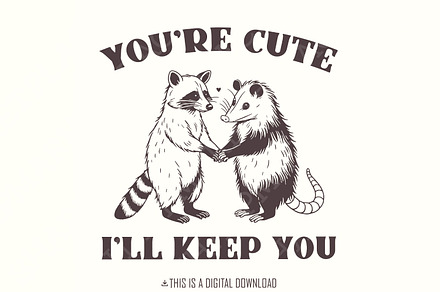 You're Weird I'll Keep You PNG, an Illustration by SharpMarketplace