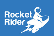 Rocket Rider Logo Template, a Branding & Logo Template by Zlaws (Thumbnail 4 of 4)