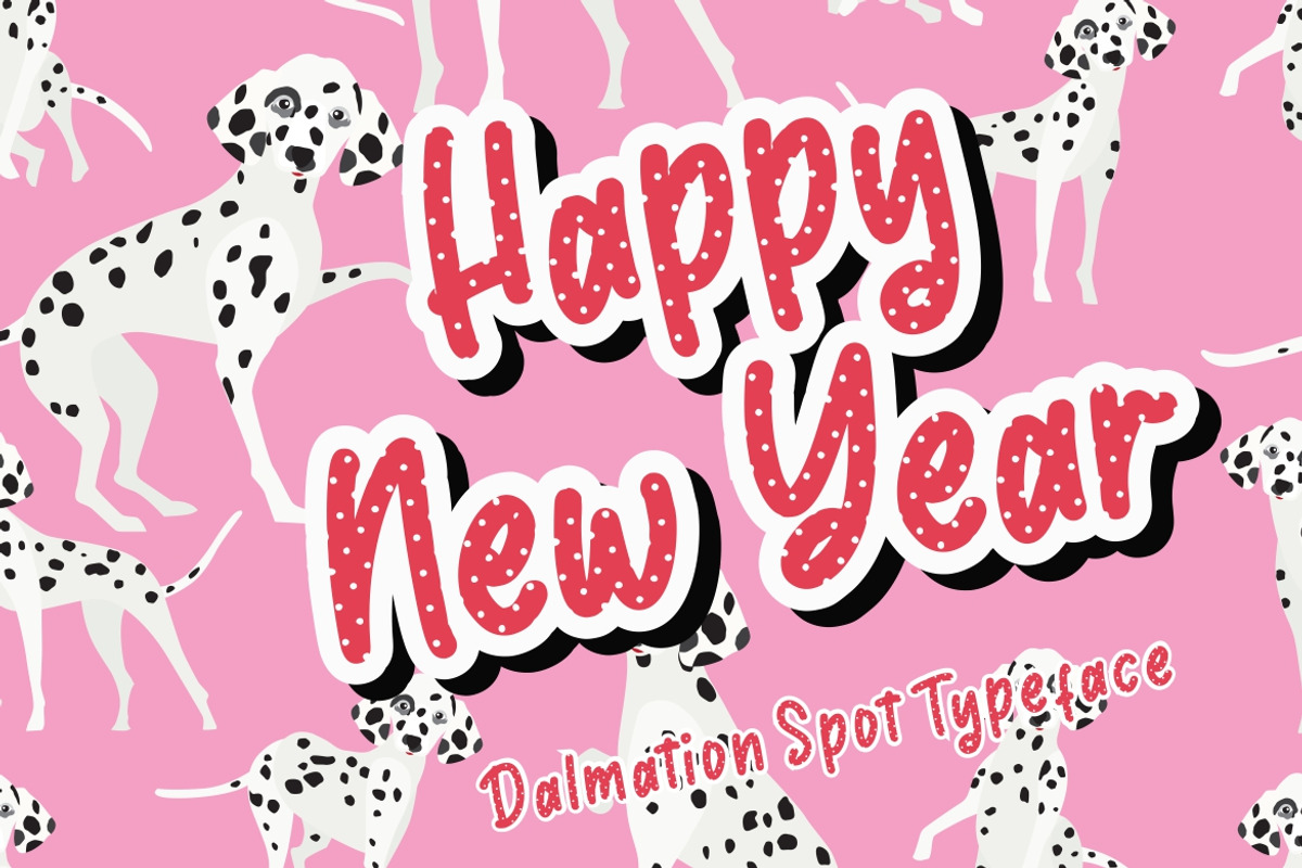 Dalmaspot Advertisement Font preview 4