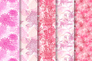 12 Pink Violet Seamless Patterns, a Pattern Graphic by Sunset&Sea Design (Thumbnail 2 of 4)