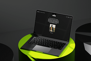 MacBook Pro 14 Mockup, Scene 8