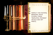 Velvet Heirloom: Museum Collage Kit, an Object Graphic by Anzhelika (Thumbnail 6 of 9)