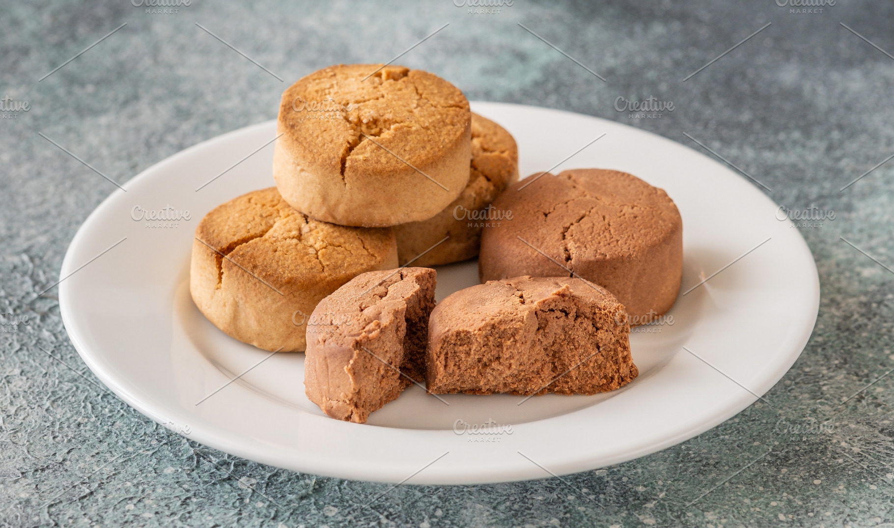 Spanish polvorones cookies, a Food & Drink Photo by Alexander Prokopenko