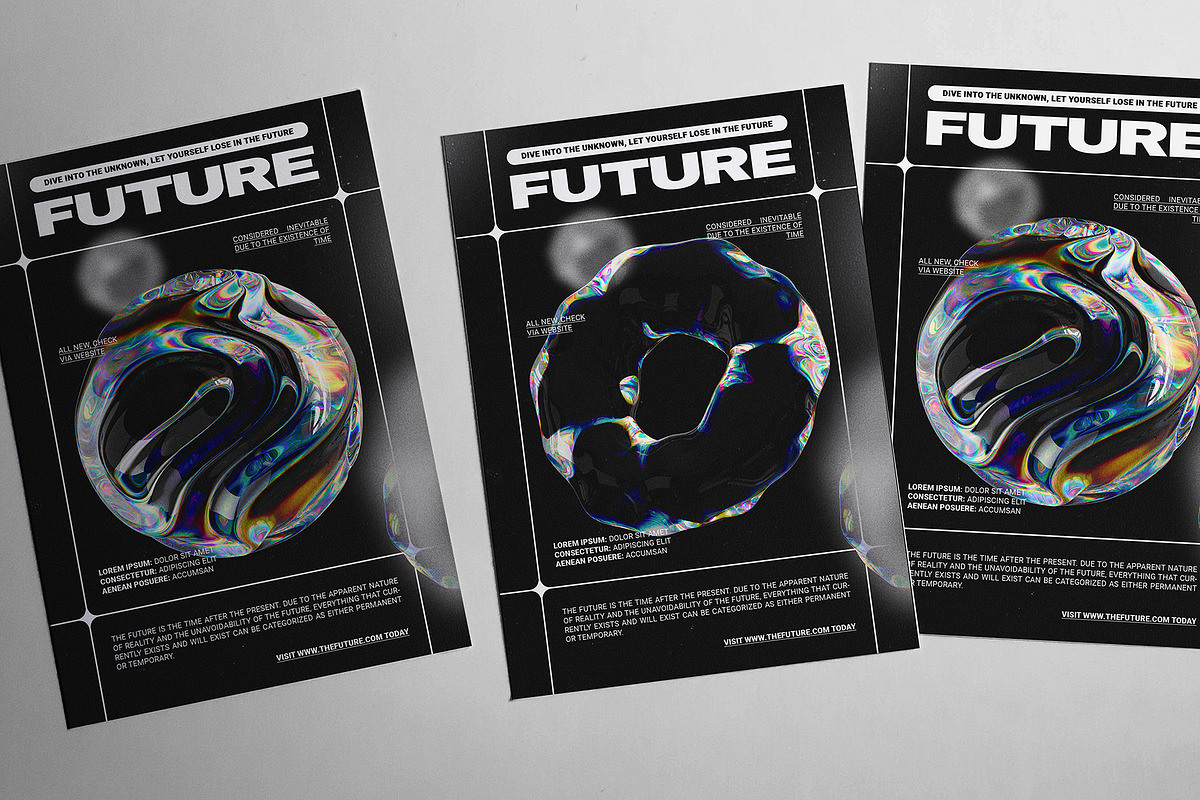 3D Dispersion Glass Shapes Vol2, a Graphic by LarysaZabrotskaya (Photo 7 of 16)