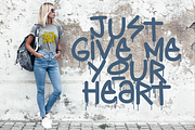 Skater Street - Graffity Font, a Handwritten Font by Sronstudio (Thumbnail 7 of 15)