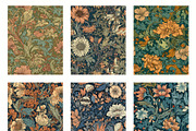 Seamless pattern with flowers, an Illustration by Pundateam (Thumbnail 2 of 5)