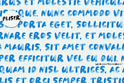 PLISER. OTF Painting font family., a Graphic by Luxfont (Thumbnail 9 of 9)