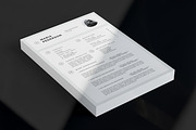 Resume Template, a Resume Template by Designsoul14 (Thumbnail 2 of 5)