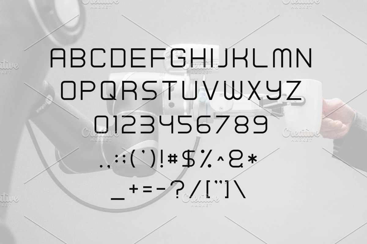 Narcissus - Minimalist Font, a Sans Serif Font by Artiveko (Photo 2 of 4)