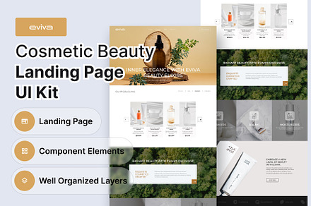 Eviva | Cosmetic Beauty UI Kit