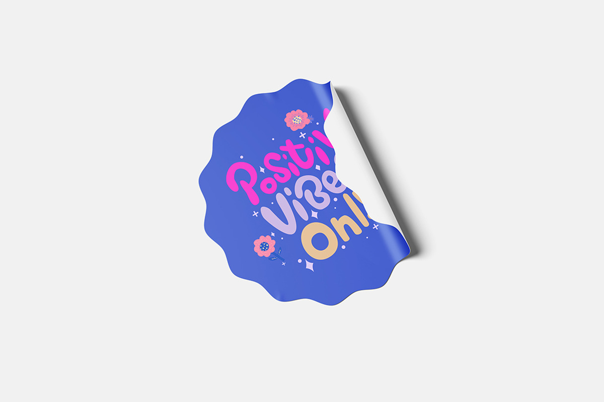 Sticker Mockup, a Product Mockup by bimockup (Photo 5 of 6)