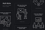 Sales Strategy Icons Set, an Outline Icon by Prosymbols (Thumbnail 3 of 8)