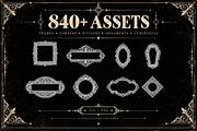 840+ Ornaments&Cybersigilism Bundle, an Object Graphic by Benone Studio (Thumbnail 4 of 11)