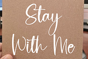 You Warm My Heart, a Handwritten Font by FreshTypeINK (Thumbnail 5 of 8)