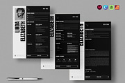 Letterhead CV Modern Resume Template, a Resume Template by NorthPeak (Thumbnail 1 of 6)