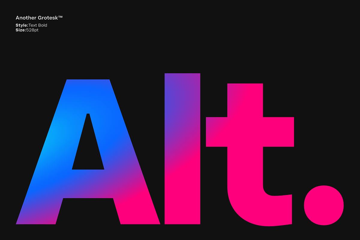 Another Grotesk Text Family, a Sans Serif Font by Bukva™ Type Foundry (Photo 7 of 15)