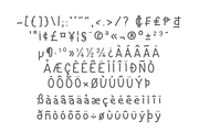 Hand Condensed Sans: hand drawn font, a Font by Rachel Ortiz (Thumbnail 8 of 8)