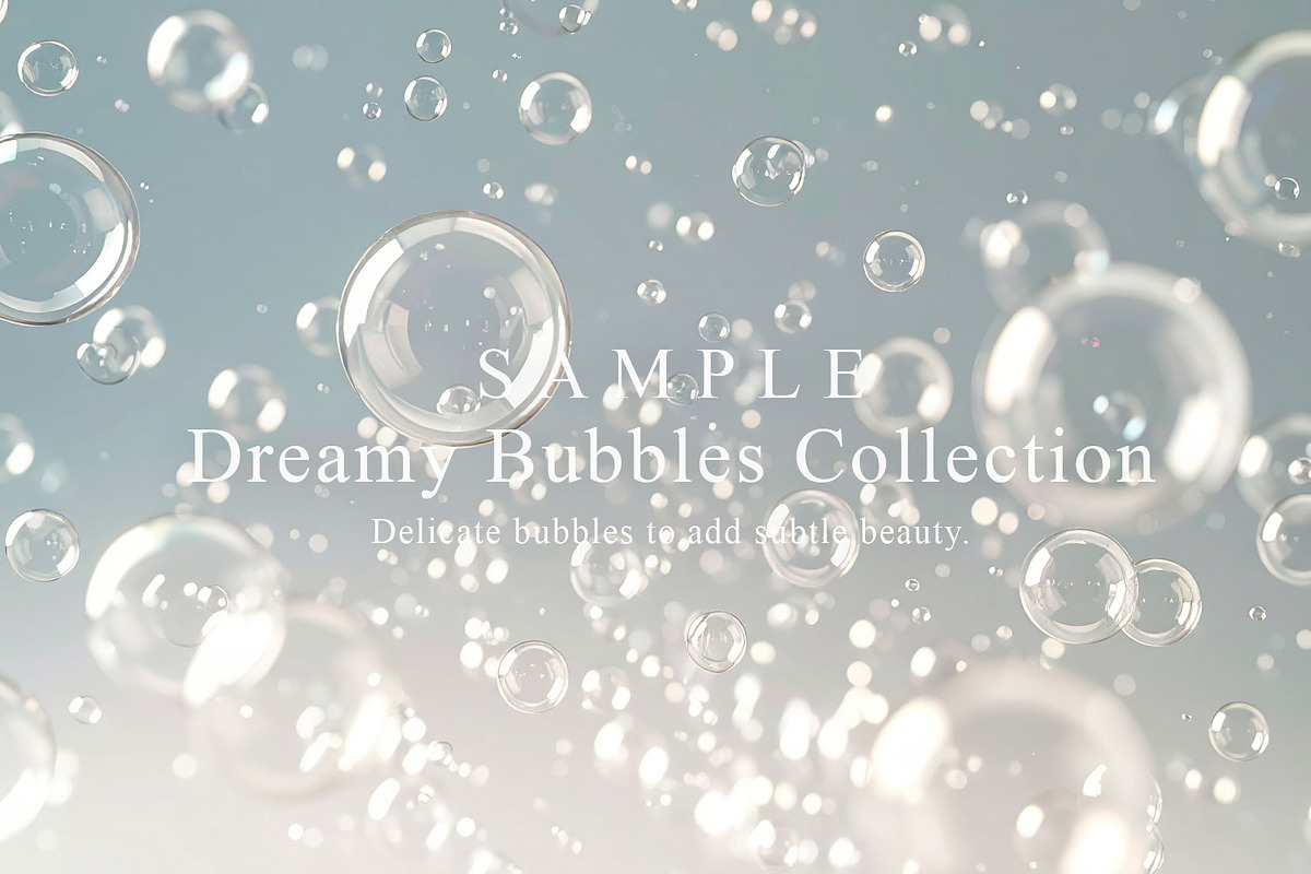 15 Dreamy Bubbles Collection, a Background Graphic by NOMO DESIGN (Photo 10 of 16)