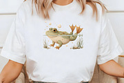 Summer Frog Pond Clipart, an Illustration by Designworld (Thumbnail 6 of 8)