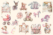 Rosy Dreams, Nursery Collection, a Decorative Illustration by Hello My Print (Thumbnail 7 of 12)