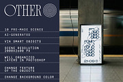 Urban Advertising Mockups (10 psd), an Advertising Mockup by Creatoom (Thumbnail 8 of 10)