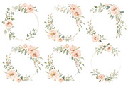 Geometric Floral Frames Set, an Illustration by jahid234 (Thumbnail 8 of 20)