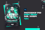 Urban Music Flyer Template, a Flyer Template by Rome B Creation (Thumbnail 2 of 2)