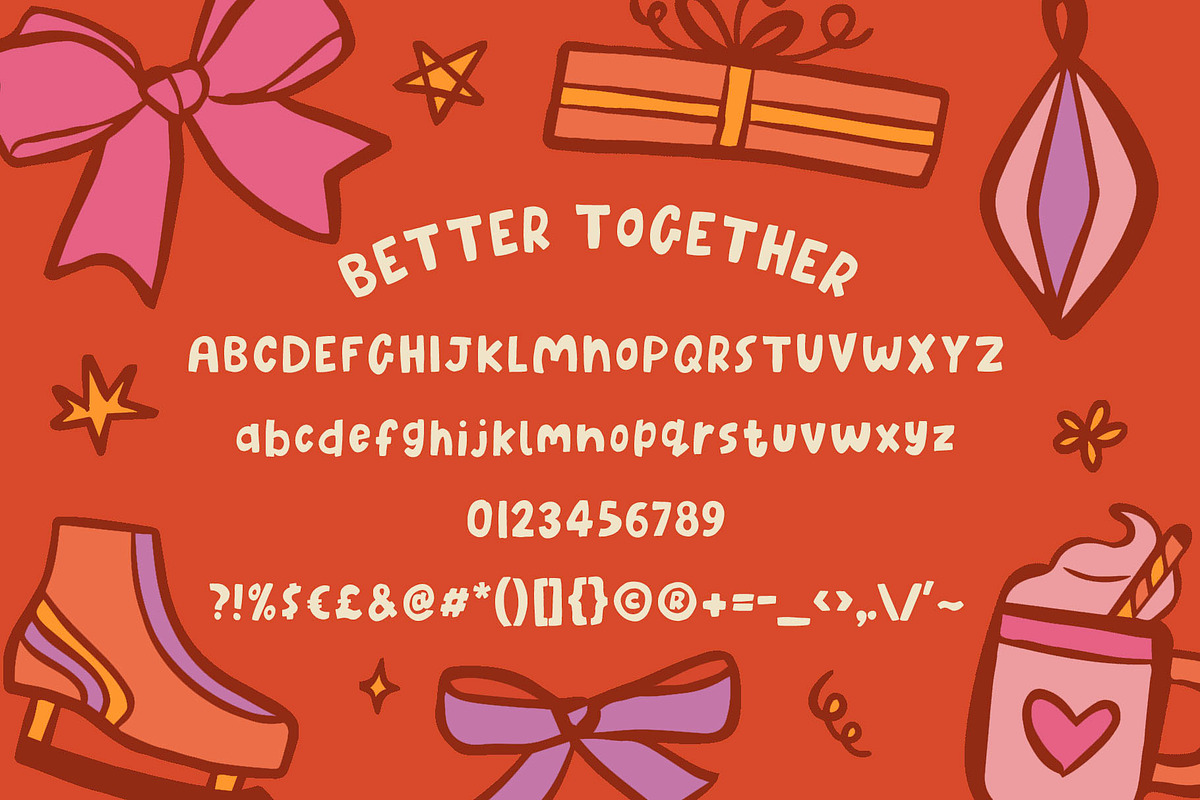 Better Together Fonts & Illustration, a Font by ReveryWorks (Photo 15 of 15)