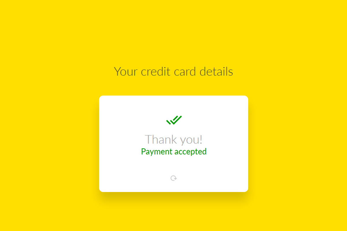 Interactive credit card HTML / CSS, a Websites & App Template by Kamushken
