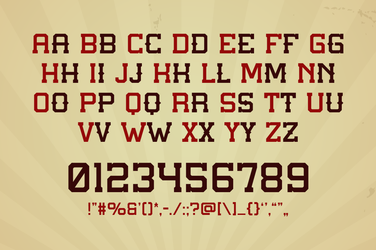 GUNSLINGER, a Serif Font by TokoPress (Photo 2 of 10)