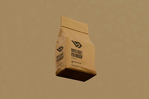 Paper Craft PSD Mockup, a Packaging Mockup by Viswal Studio