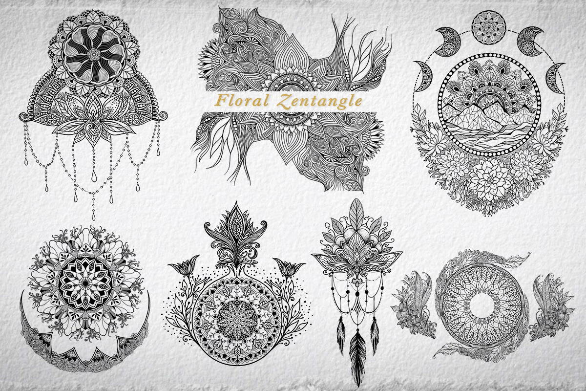 Mandala Collection, an Object Illustration by Papatongartist (Photo 4 of 9)