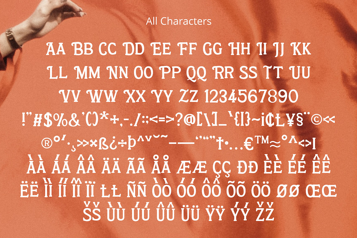 Burge – Cute Serif, a Serif Font by Craft Supply Co. (Photo 7 of 8)